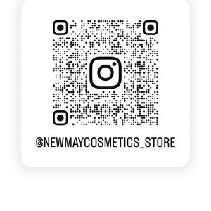 Instagram QR Code for Newmay Cosmetics Store 3mL lip plumper clear color